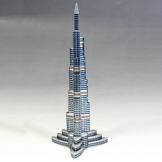 Mô Hình Lắp Ghép Kim Loại 3D - Công trình Burj Khalifa