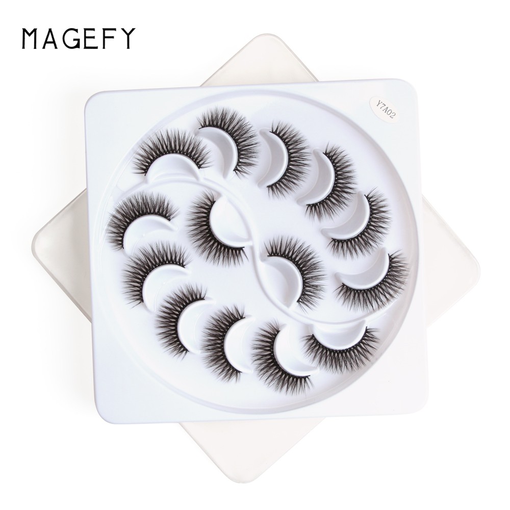 Lông mi giả MAGEFY 3D 7 cặp có thể tái sử dụng