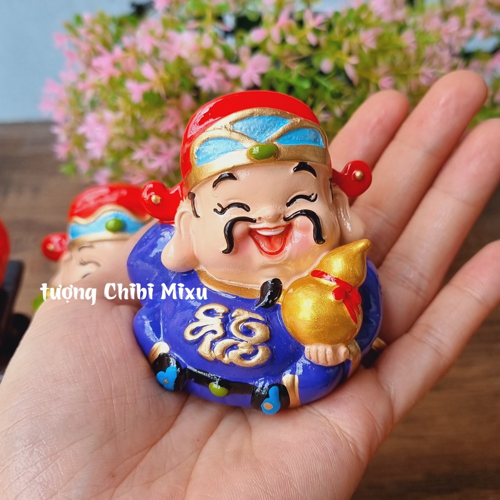 Bộ 05 tượng Ngũ Phúc Lâm Môn size 7cm tròn đầy