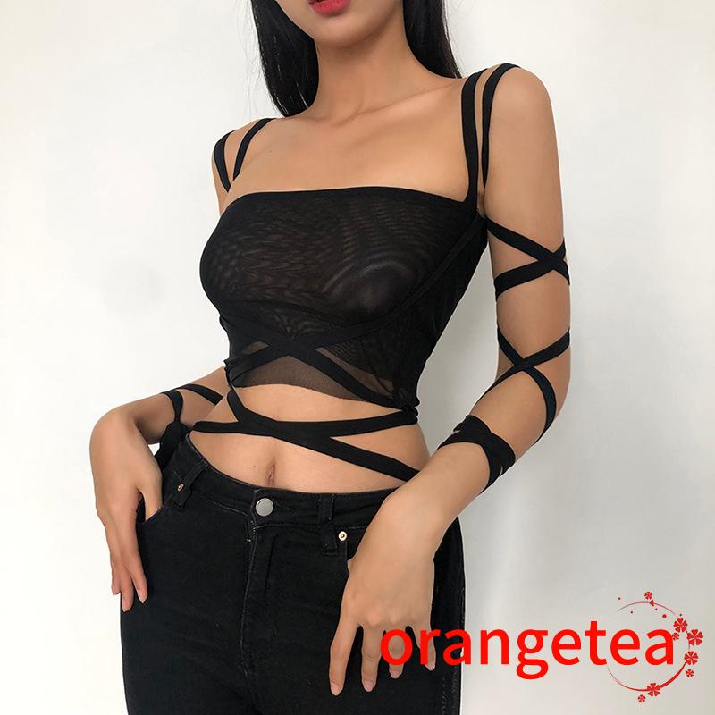 Áo Croptop Hai Dây Màu Trơn Thời Trang Cho Nữ