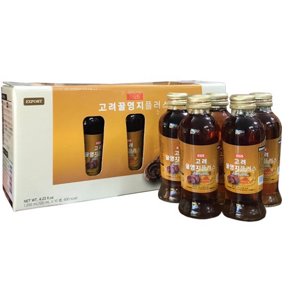 Nước Linh Chi Mật Ong KGS 120ml x 10 Chai