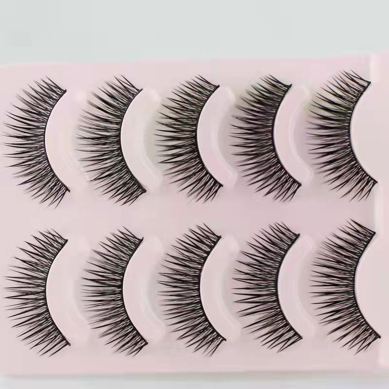 Set 5 cặp lông mi giả 3D cong dày tự nhiên | BigBuy360 - bigbuy360.vn