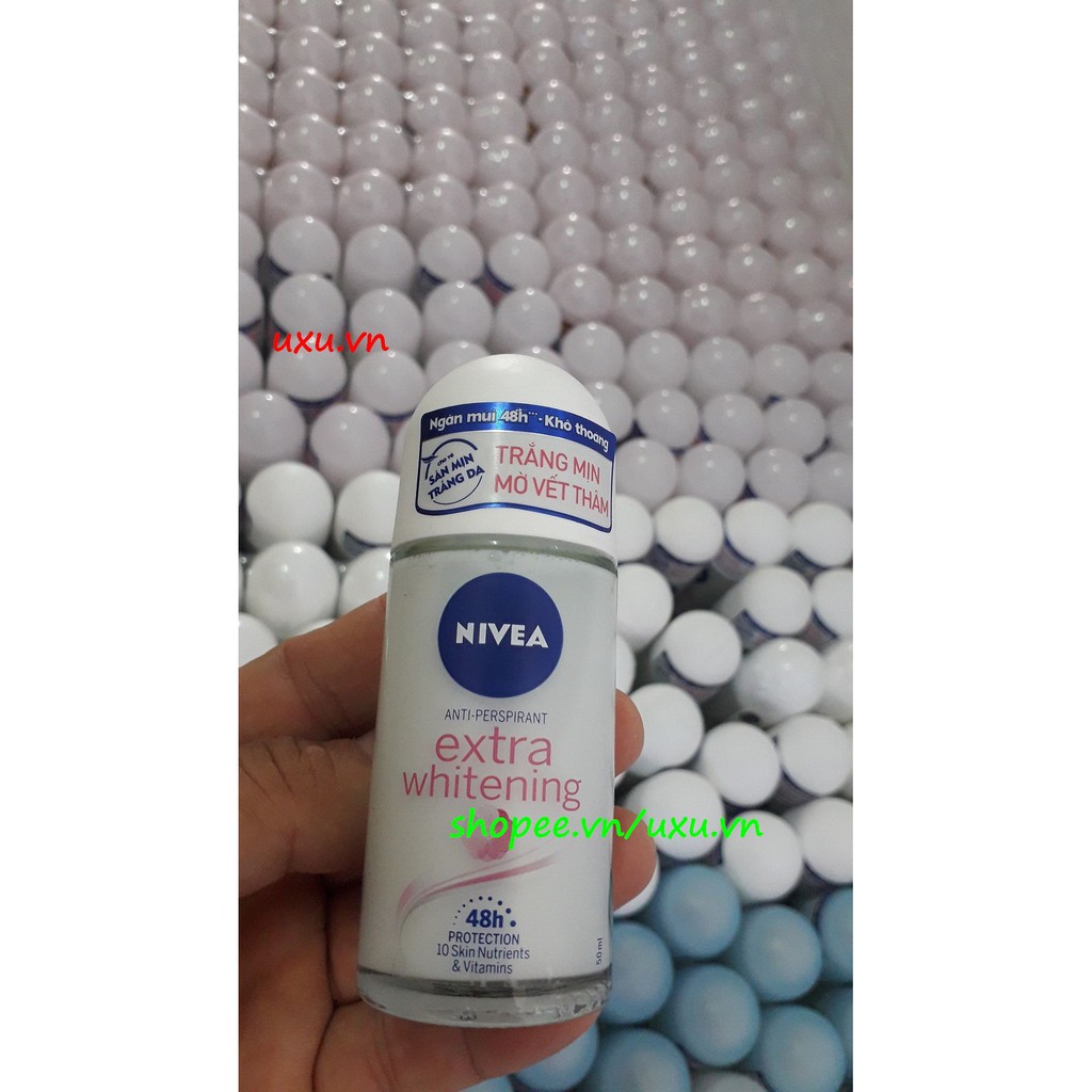 Lăn Khử Mùi Nữ 50ml Nivea Extra Brightening, Với uxu.vn Tất Cả Là Chính Hãng.