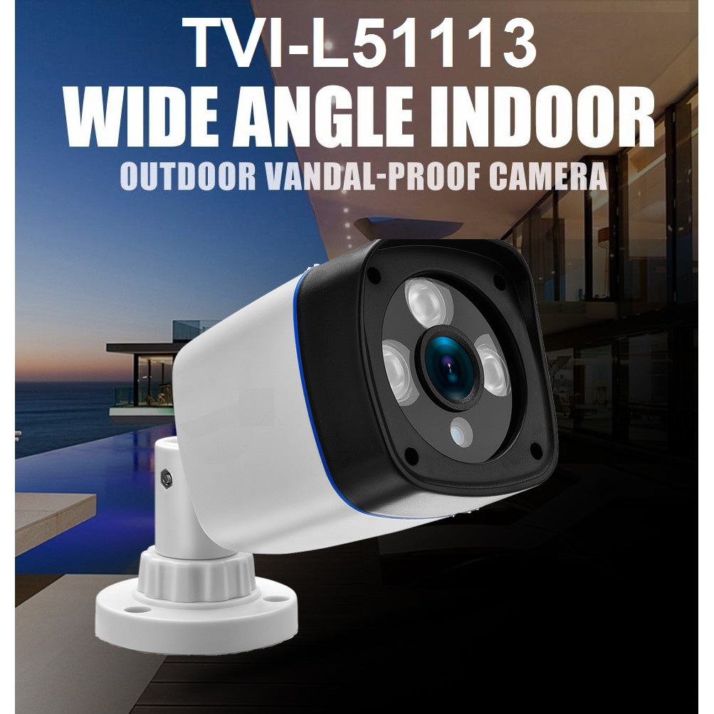 Camera Thân Hồng Ngoại 3 Led Elitek 1.3 TVI ECT-L51113