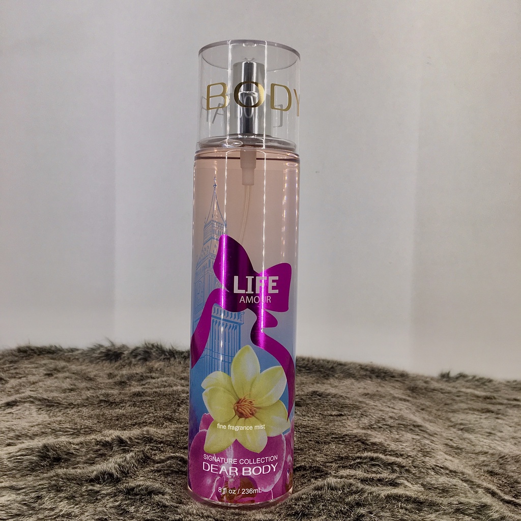 Xịt Thơm Toàn Thân Life Amour Fine Fragance Body Mist 236ml