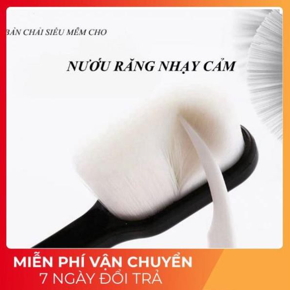 [FREESHIP] Bàn Chải Đánh Răng Than Hoạt Tính Sợi Lông Nano Siêu Nhỏ Cho Răng Nhạy Cảm ( CÓ HỘP ĐỰNG )