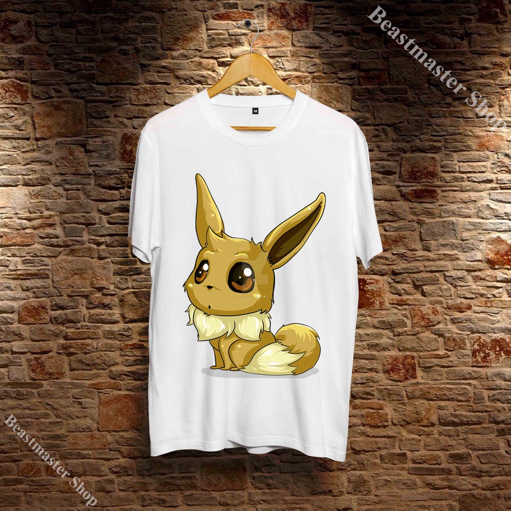 [ALL SALE]😍Áo Phông Eevee - Áo Phông Eevui - Eevee T-Shirt cá tính - EVE-001