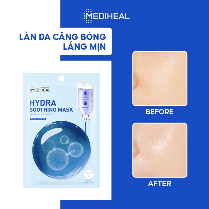Mặt Nạ Cấp Ẩm Hàng Ngày Mediheal Hydra Soothing Mask 20ml