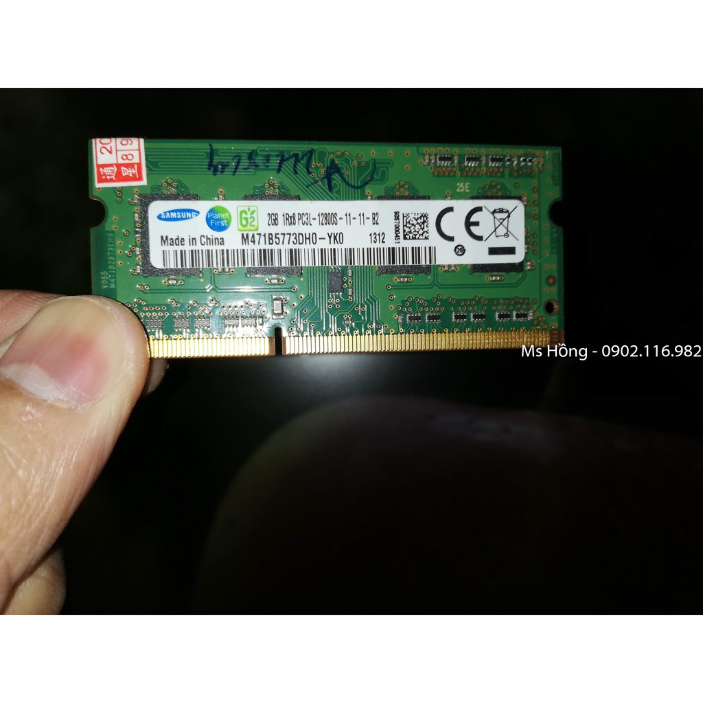 Ram laptop 2GB PC3L bus 1600, Ram laptop 2GB DDR3L bus 1600 | WebRaoVat - webraovat.net.vn