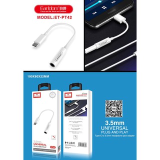 Cáp Chuyển Đổi Cổng Type C - Jack 3.5 Hiệu Earldom OT42