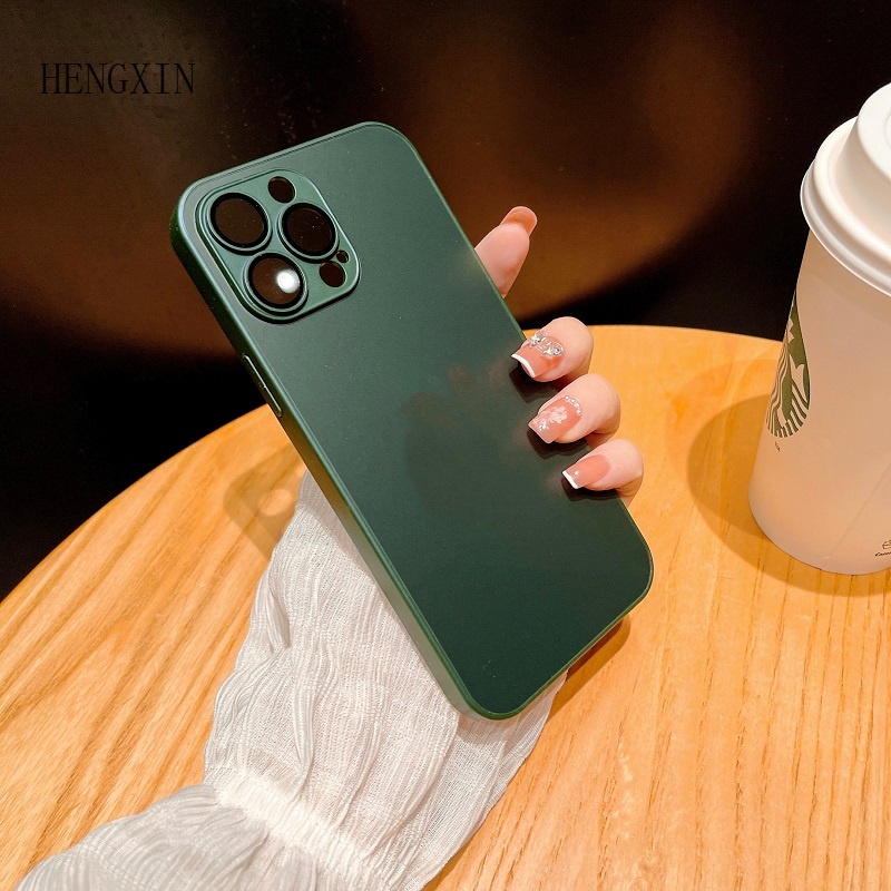 Kính Ốp Điện Thoại In logo Cho iphone 11 12 13 14 pro max