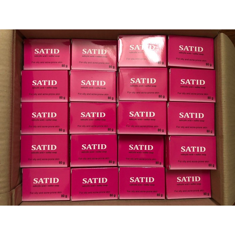 xà phòng tắm y khoa Satid soap | BigBuy360 - bigbuy360.vn