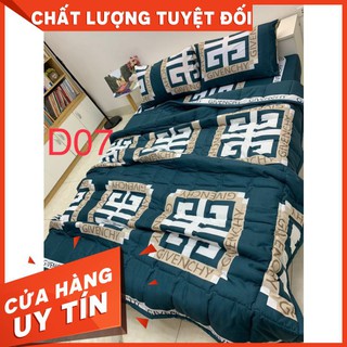 Bộ chăn ga cotton đủi