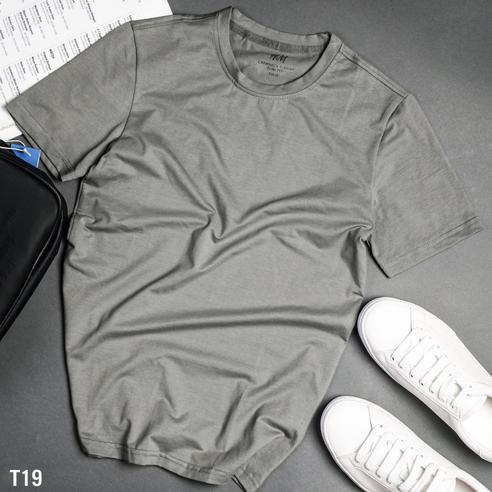 Áo thun trơn phong cách Hàn Quốc | BigBuy360 - bigbuy360.vn