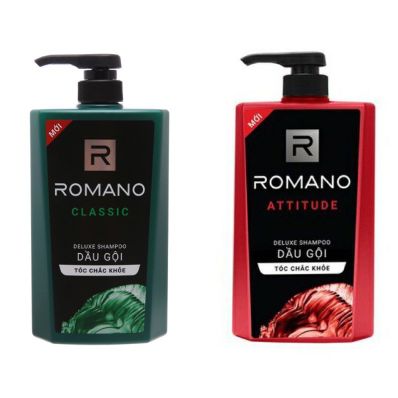 DẦU GỘI ROMANO 650G CLASSIC/ ATTITUDE/ FORCE