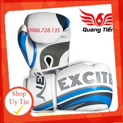 Găng tay boxing Bn 4.0 EXITE 2020 chính hãng đen trắng