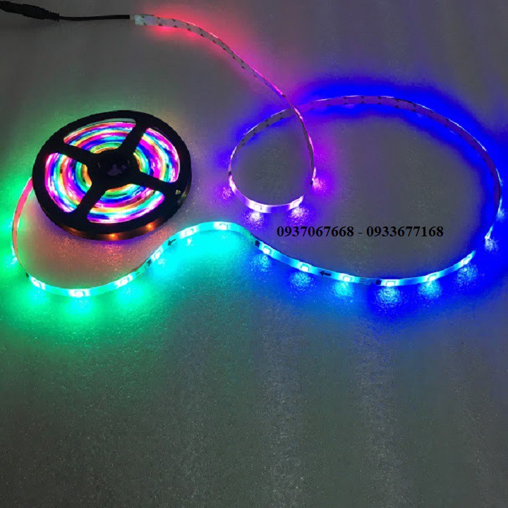 CUỘN LED DÁN 5M CHẠY ĐUỔI TRANG TRÍ TỦ KỆ - ĐÈN LED TRANG TRÍ ĐẸP