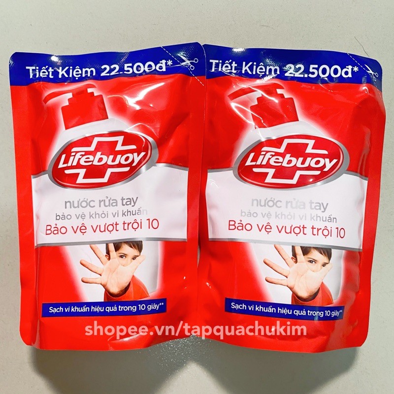 Túi 450G Nước rửa tay LIFEBUOY ( lifeboy / lifebouy ) xà bông diệt khuẩn | BigBuy360 - bigbuy360.vn
