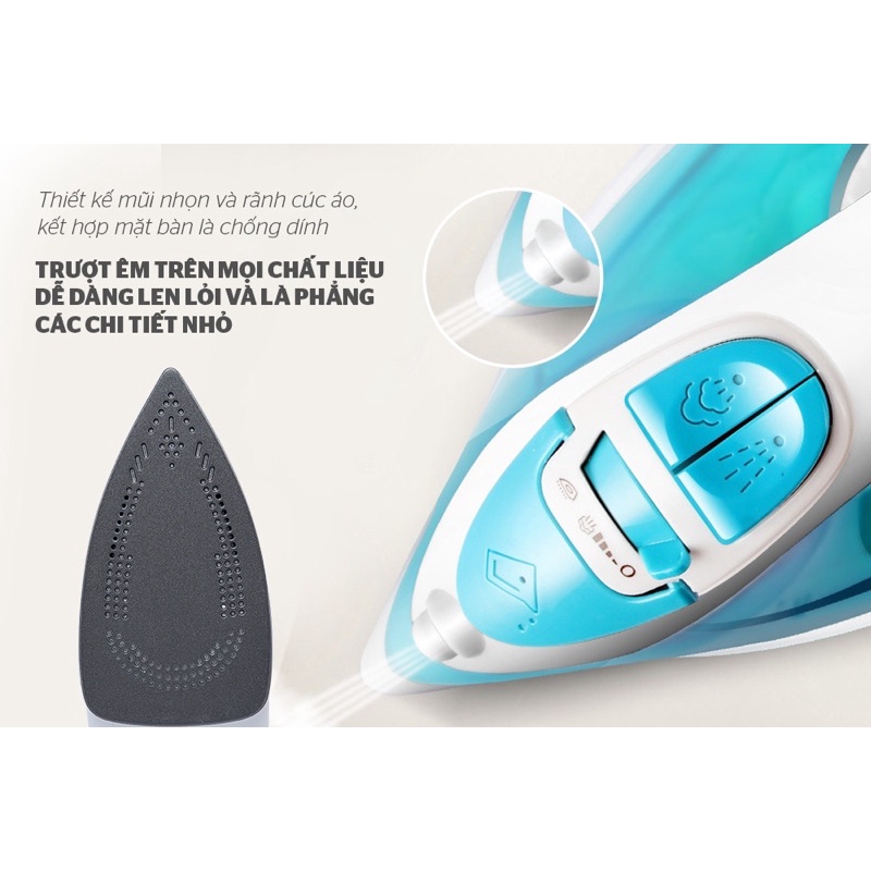 BÀN ỦI,BÀN LÀ HƠI SUNHOUSE SHD2065 hàng chính hãng bao lỗi đổi