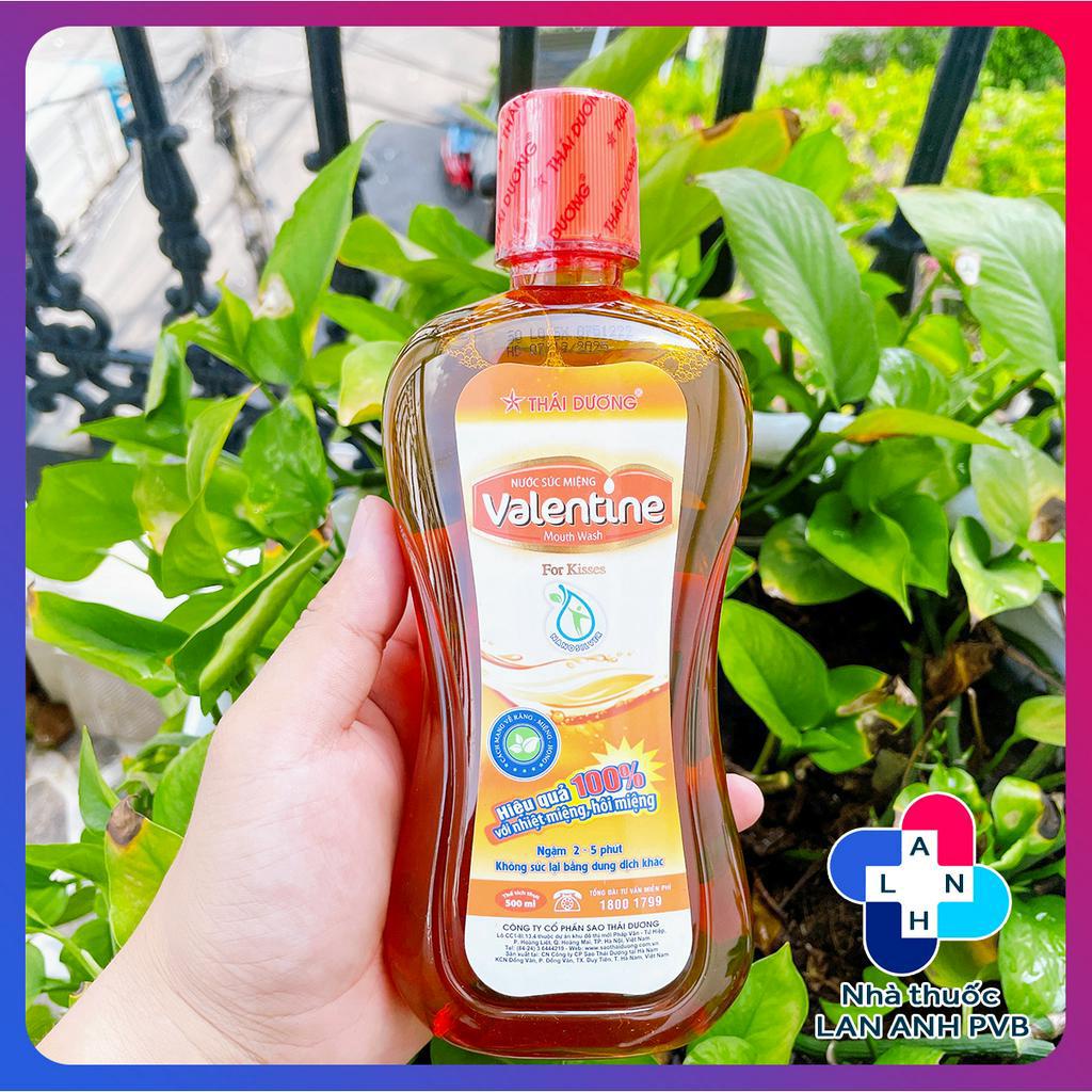 Nước súc miệng Valentine - Nước súc miệng nano bạc.