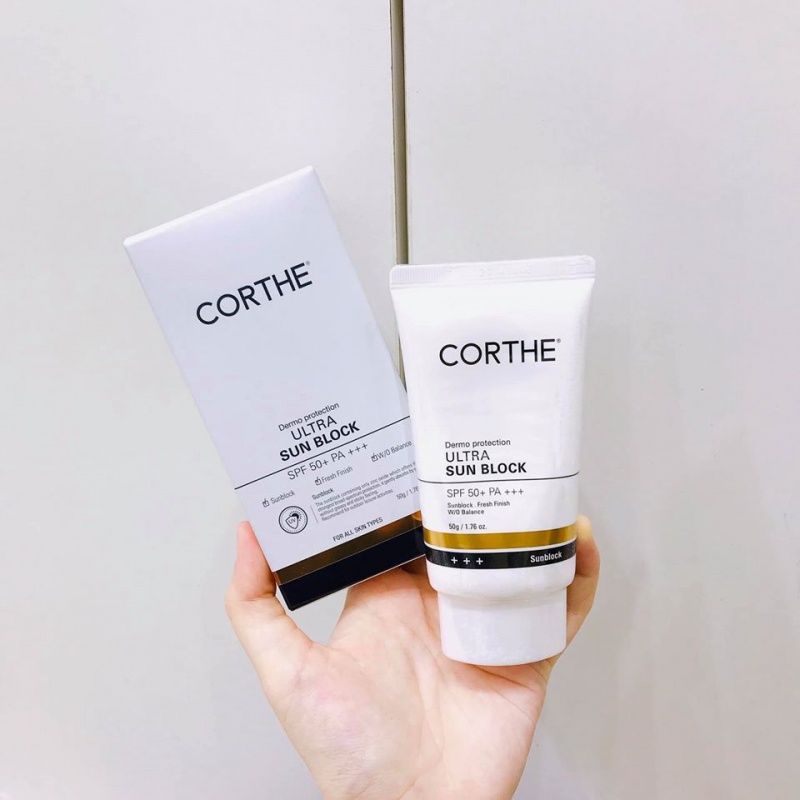 Kem Chống Nắng Corthe Dermo Protection Ultra Sun Block SPF50+ [COCOLUX]