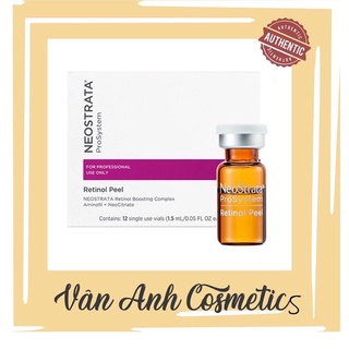 Peel tái tạo da, giảm nếp nhăn ngăn ngừa lão hóa NeoStrata Prosystem Retinol Peel 1.5ml