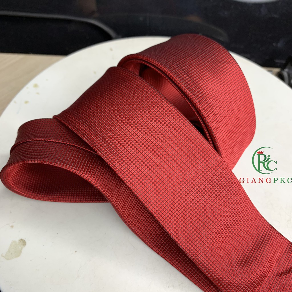 Cà vạt nam 5cm vải gân kiều dáng hàn quốc Giangpkc36