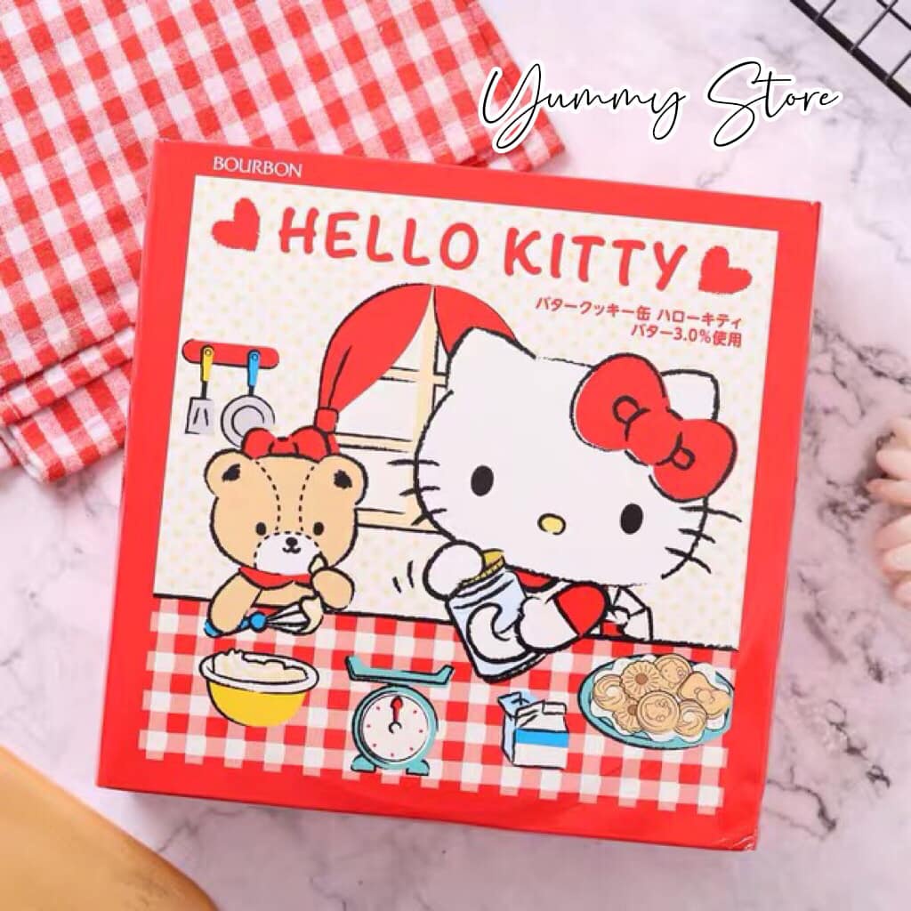Bánh Quy Tổng Hợp Hello Kitty Bourbon