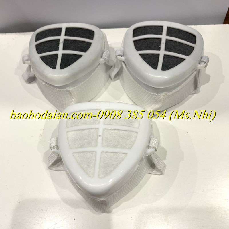 Khẩu trang lọc độc lọc bụi chính hãng Bảo Bình BB621, BB620- Hình thật