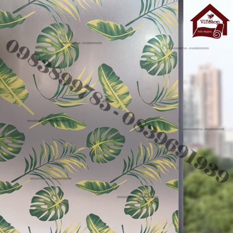 [90cmx50cm] Giấy dán cửa kính - Decal dán cửa kính trang trí