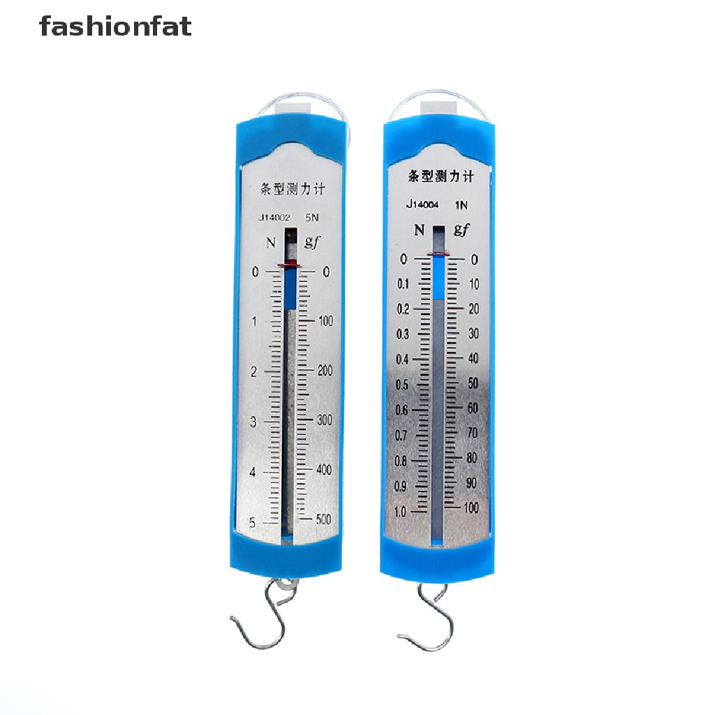 [Iron] Spring Loaded Thrust Meter Lab Dynomometer Balance Newton Force Spring Scale Boutique