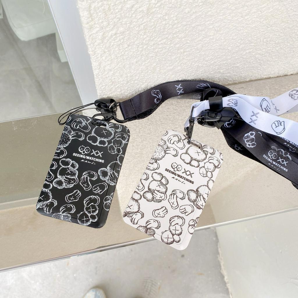 Dây Đeo Thẻ ID/Thẻ ID Họa Tiết Hoạt Hình Mickey Minnie Dễ Thương