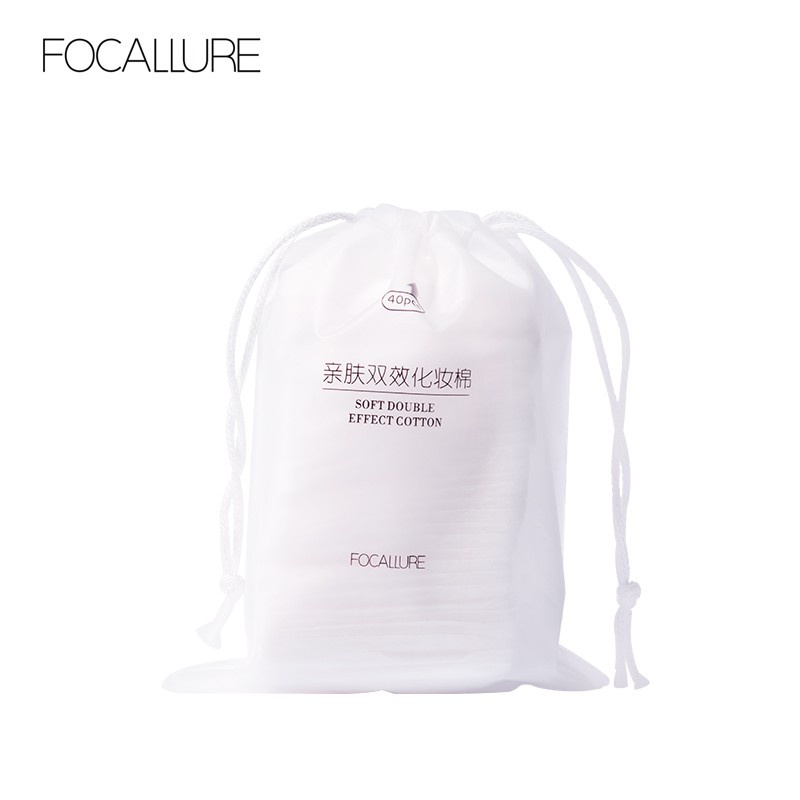 Bông cotton tẩy trang FOCALLURE mềm mịn chất lượng cao