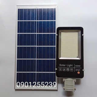 Đèn đường năng lượng mặt trời 400w siêu sáng