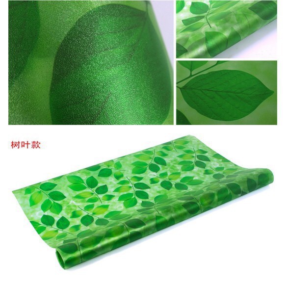 4.5 Decal dán kiếng khổ 90cm Lá xanh