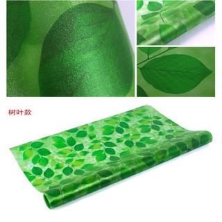 3m Decal dán kiếng/dán kính khổ 90cm  Lá xanh siêu bền