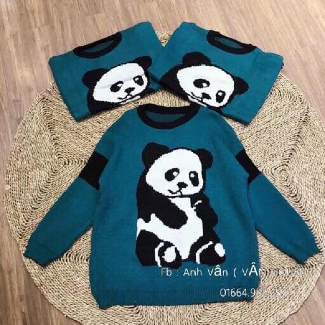 Áo len hình gấu so cute