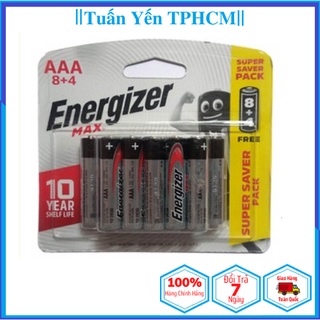 Combo 12 viên pin aaa energizer hàng chính hãng - toppin