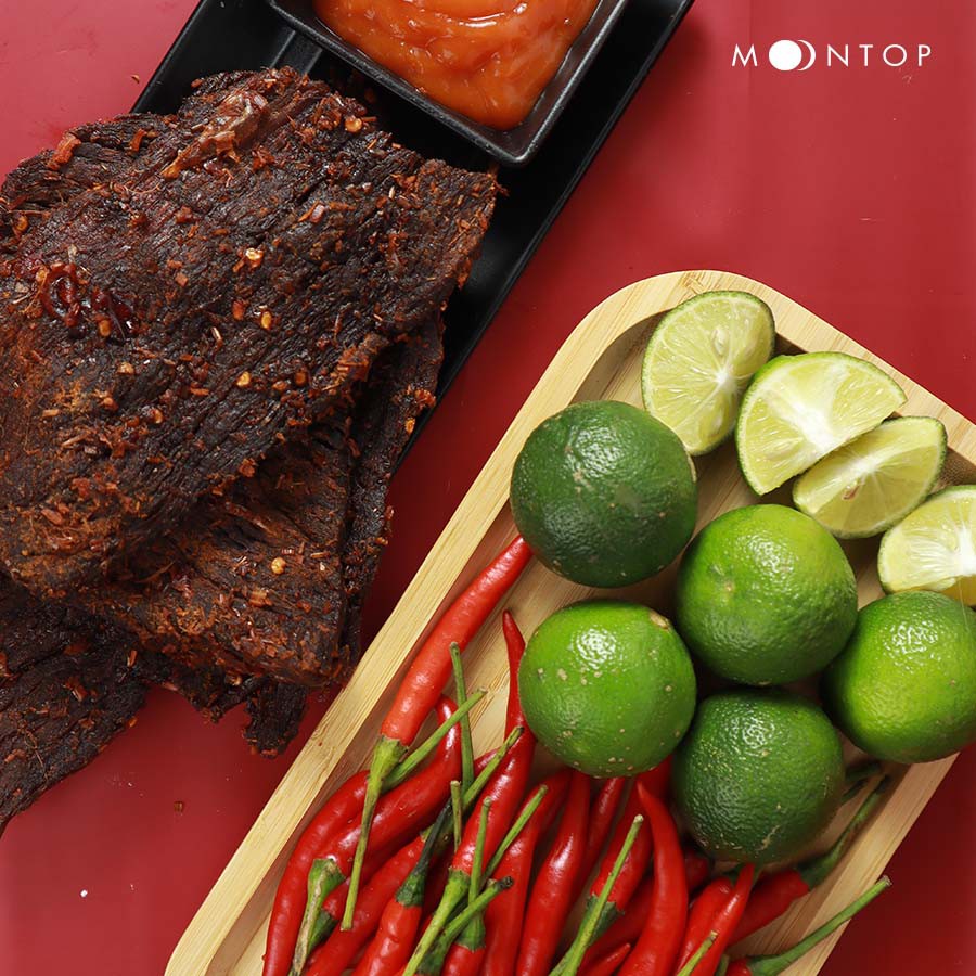 BẮP BÒ MIẾNG THỢ SĂN - Hàng cao cấp loại 1 - Thịt khô homemade Moontop - Chất từng miếng thịt | BigBuy360 - bigbuy360.vn