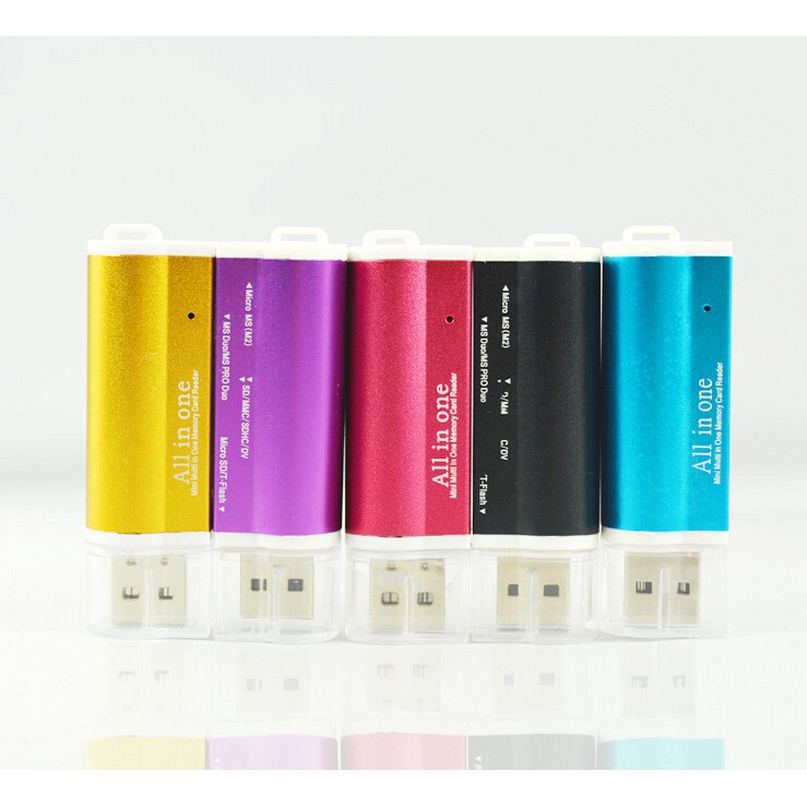 Đầu đọc thẻ nhớ vạn năng 4 trong 1 đọc thẻ Micro SD SDHC MS SD M2 T-Flash | BigBuy360 - bigbuy360.vn