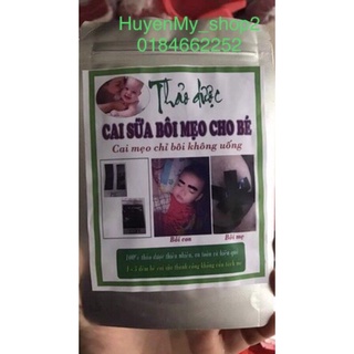 Bột cai sữa mẹo gia truyền.an toàn cho bé