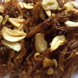 Khô heo cháy tỏi 250gr