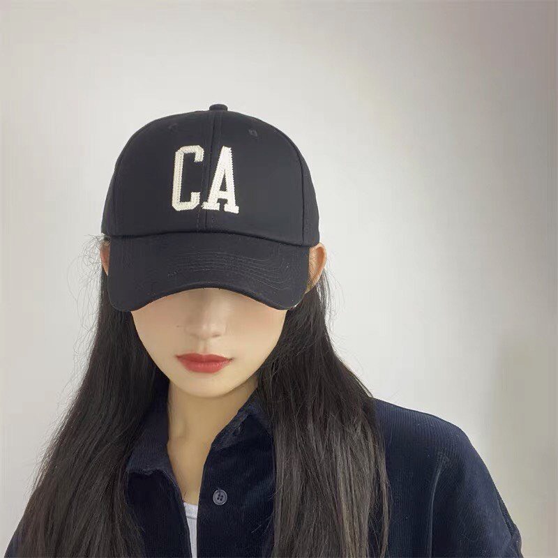 Mũ Lưỡi Trai  Nam Nữ Thêu Chữ CA Phong Cách T07