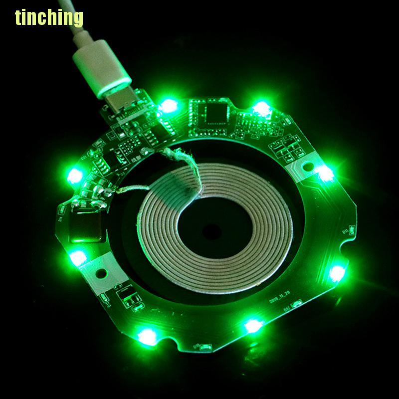 Bảng Mạch Sạc Nhanh Không Dây Qi 15W Kèm Phụ Kiện