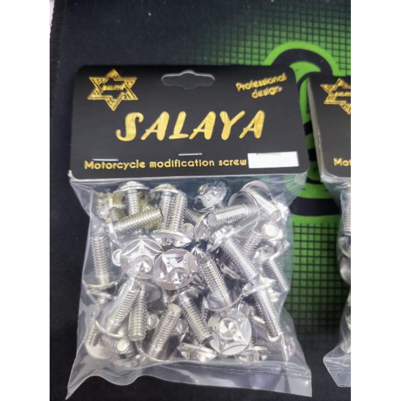 ốc salaya 6li10 6li15 6li20 8li20 gắn tất cả vị trí trên xe