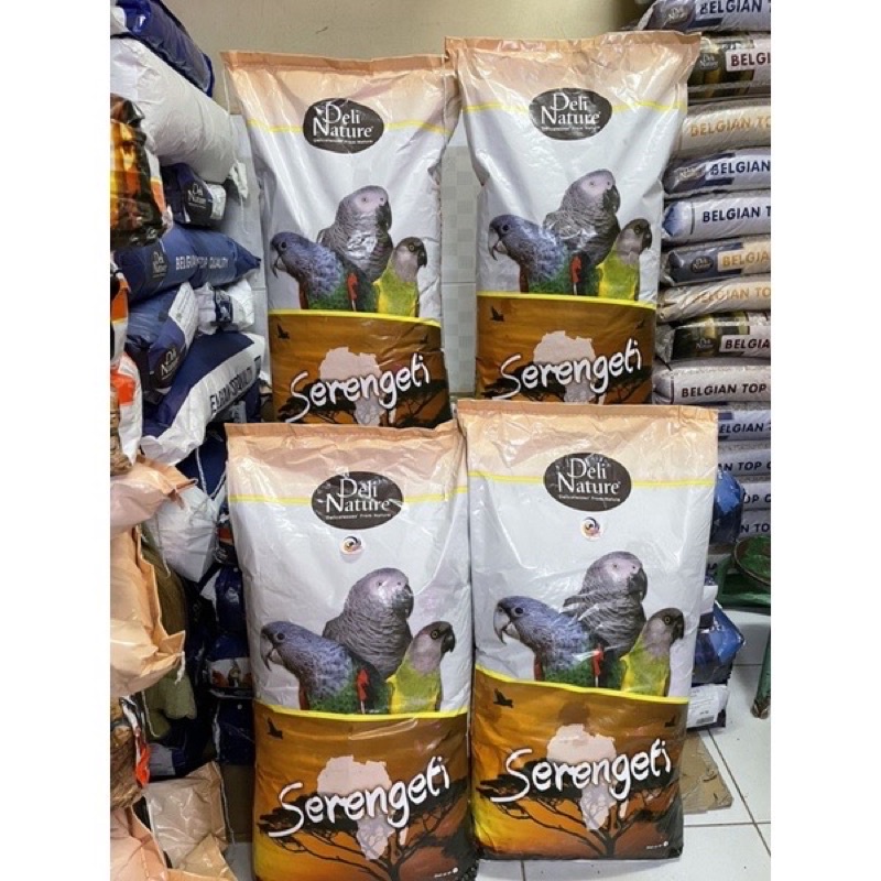 Hạt  trộn SERENGETI dành cho vẹt bao nguyên seal 15kg