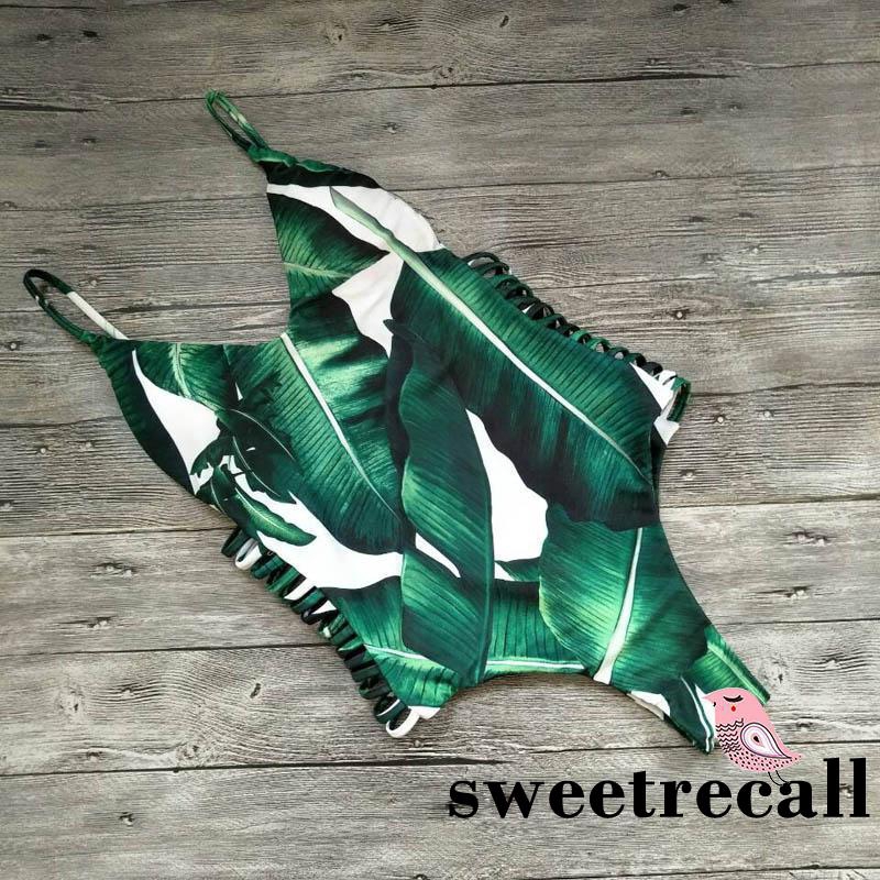 Đồ bơi 1 mảnh liền thân thiết kế hở lưng màu xanh làm từ polyester dành cho nữ | BigBuy360 - bigbuy360.vn