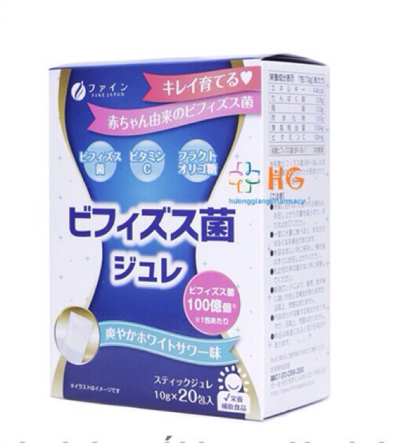 Men vi sinh Bifido - Hỗ trợ cân bằng hệ vi sinh đường ruột, giảm nhanh táo bón, rối loạn tiêu hóa (Hộp 20 Gói)