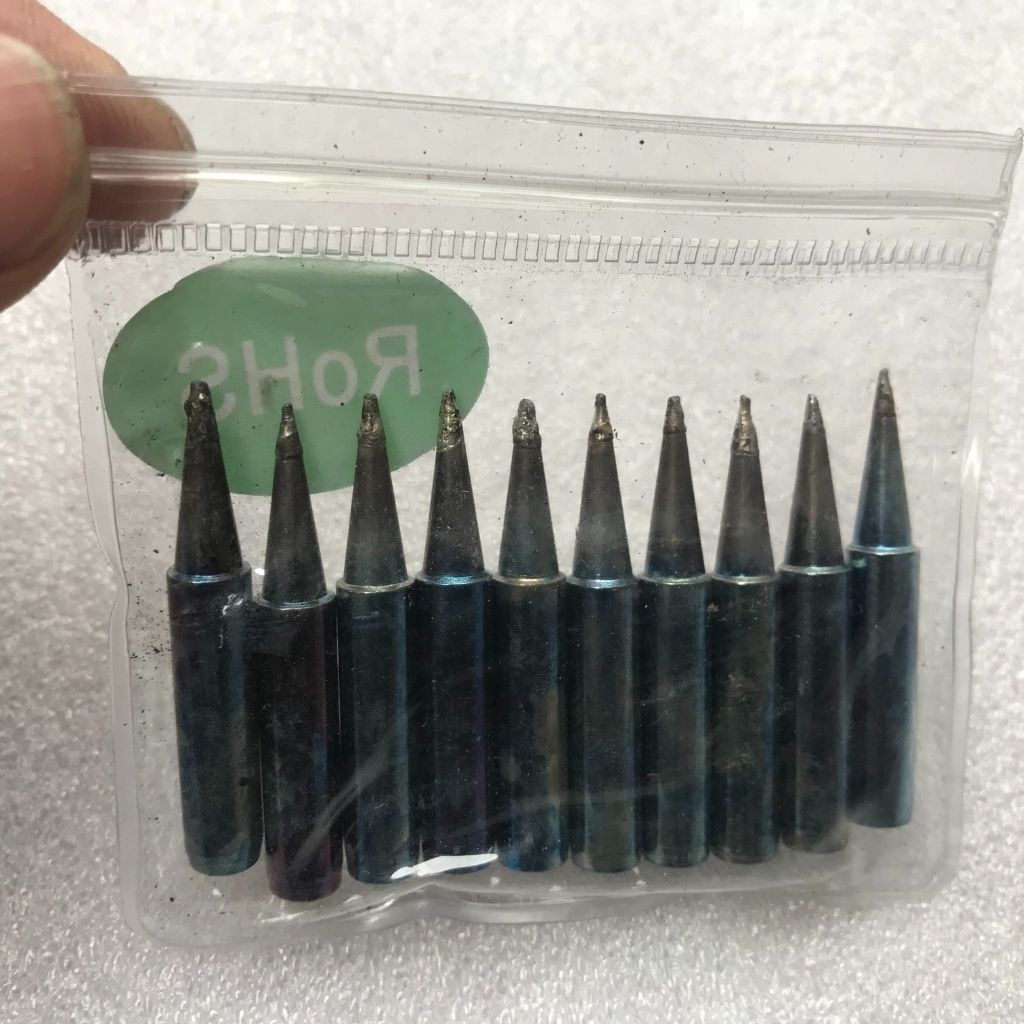 Bộ 10 - Đầu Mũi Hàn Thiếc 900M-T-0.8C Cho Trạm Hàn 936 - 937