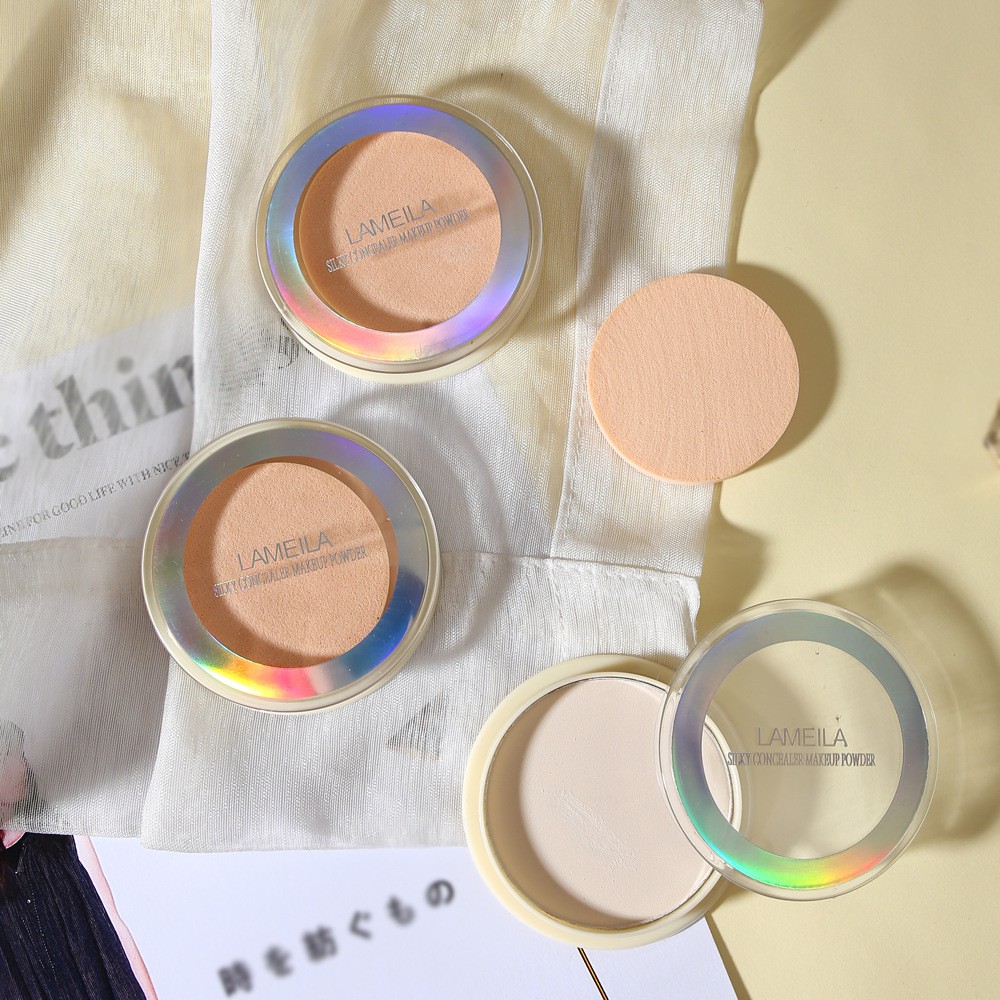 Phấn Nền VÀNG ÁNH KIM Lameila nội địa lâu trôi che phủ tốt phấn phủ trang điểm makeup powder sỉ tốt- GIÁ RẺ 09 | BigBuy360 - bigbuy360.vn